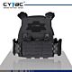 Tactical plate carrier release