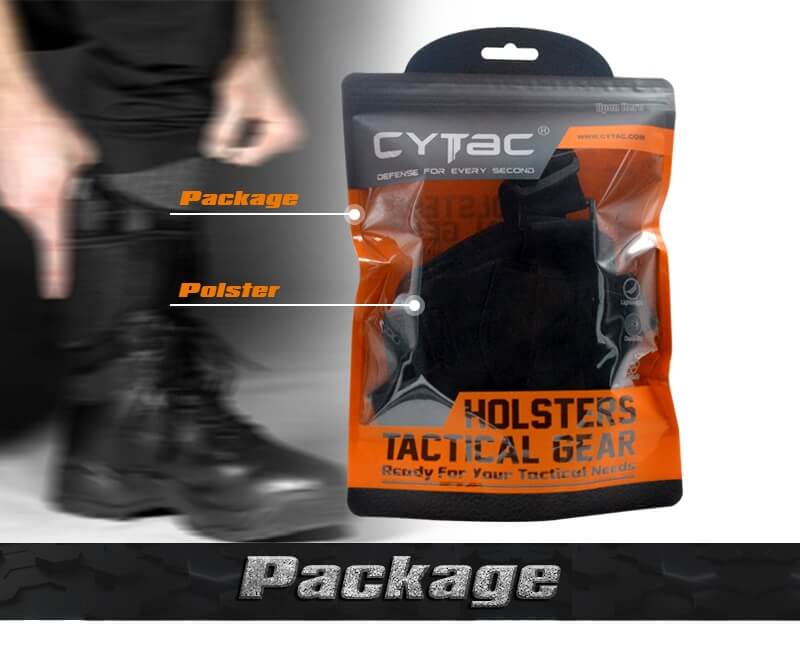 Cytac ankle holster package