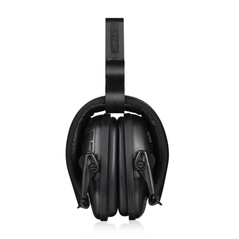 Shooting Earmuffs Carrier-The clip fits a 2" belt-Earmuffs bands up to 1.75"